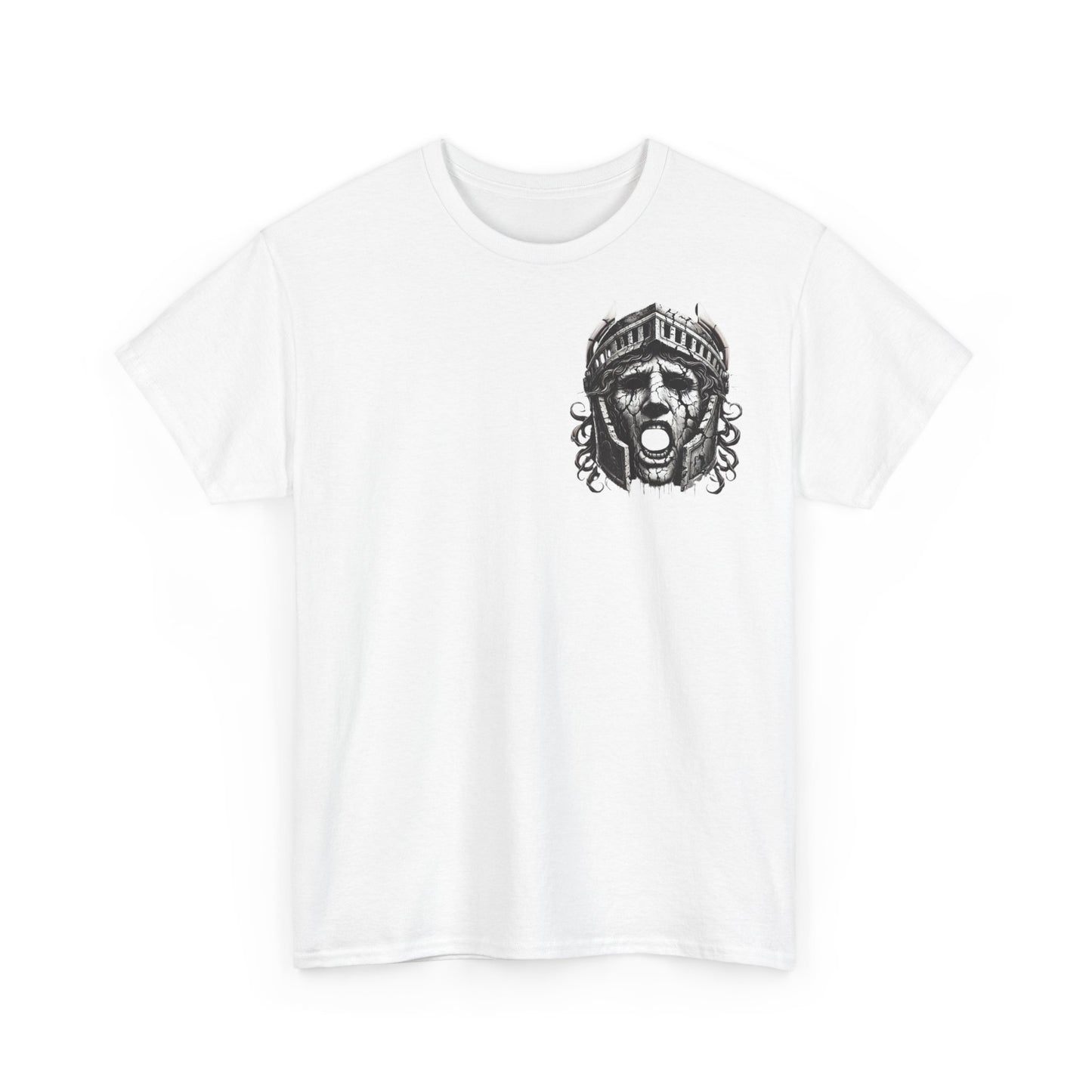 🌀 Camiseta Medusa & El Guerrero Maldito 🏛️