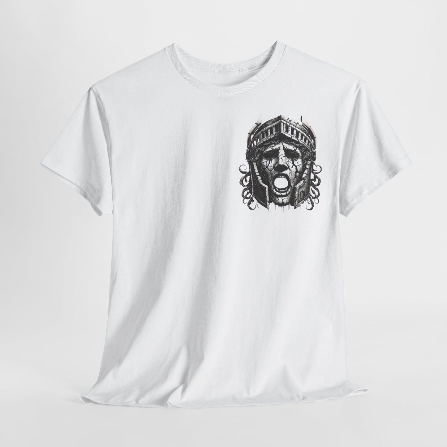 🌀 Camiseta Medusa & El Guerrero Maldito 🏛️