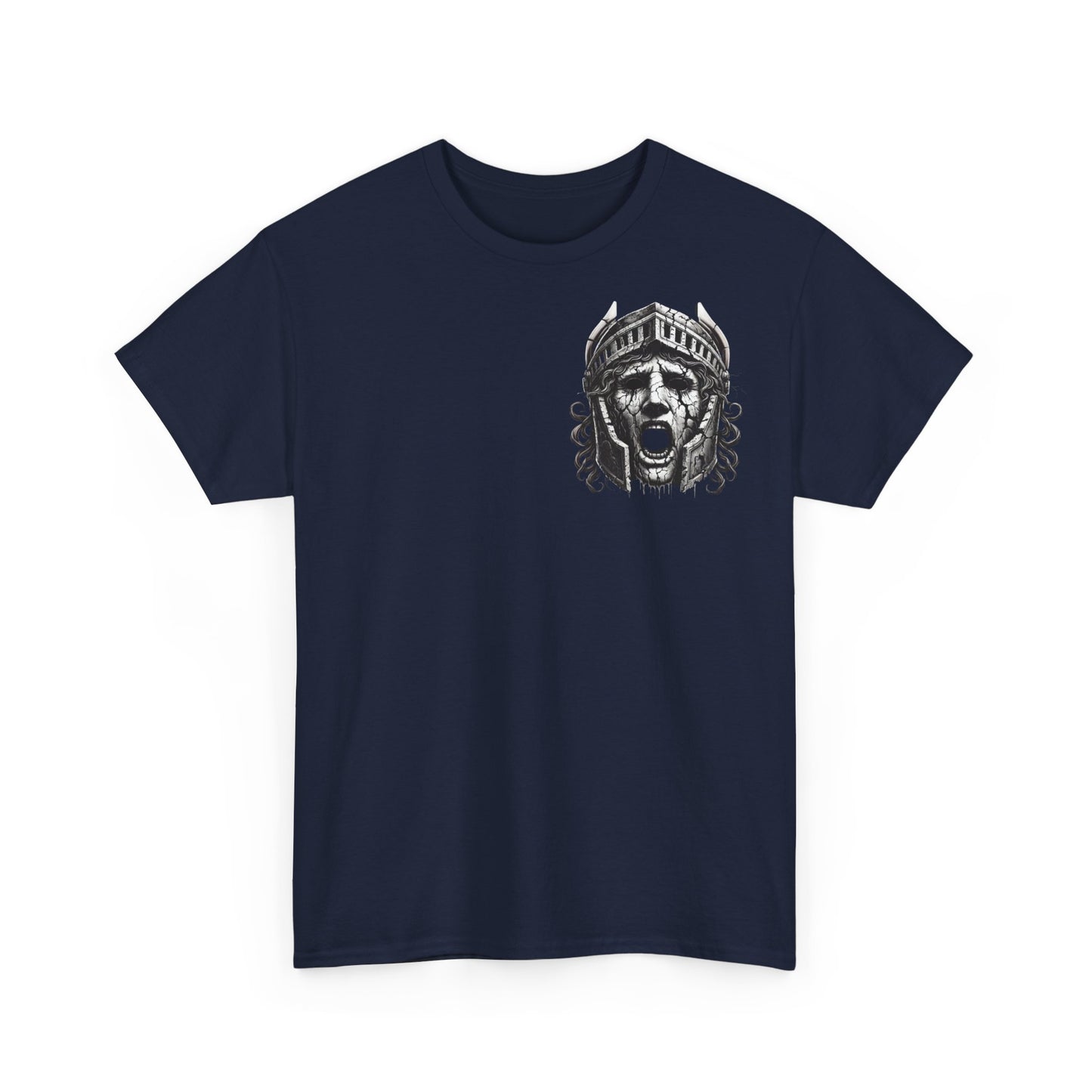 🌀 Camiseta Medusa & El Guerrero Maldito 🏛️