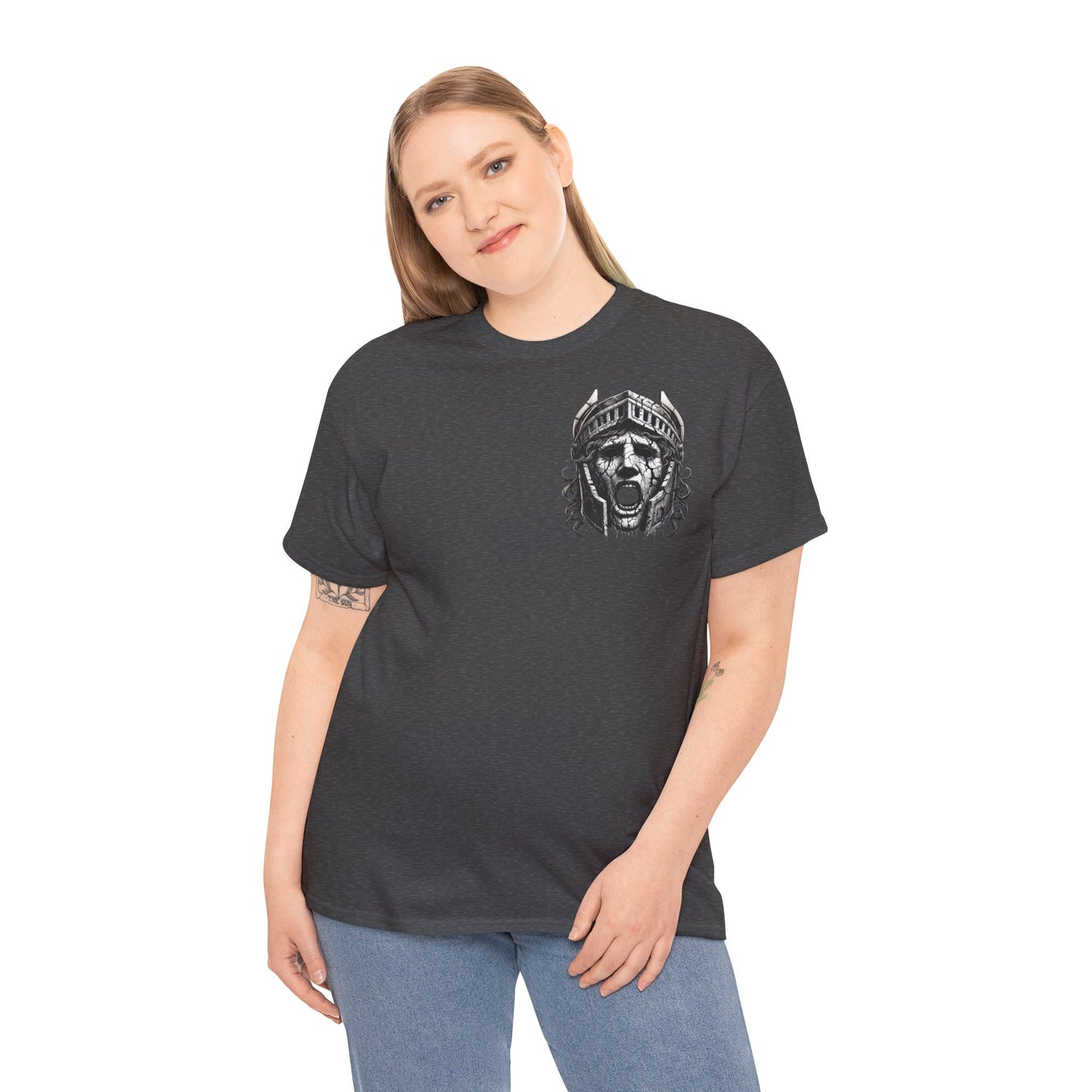 🌀 Camiseta Medusa & El Guerrero Maldito 🏛️