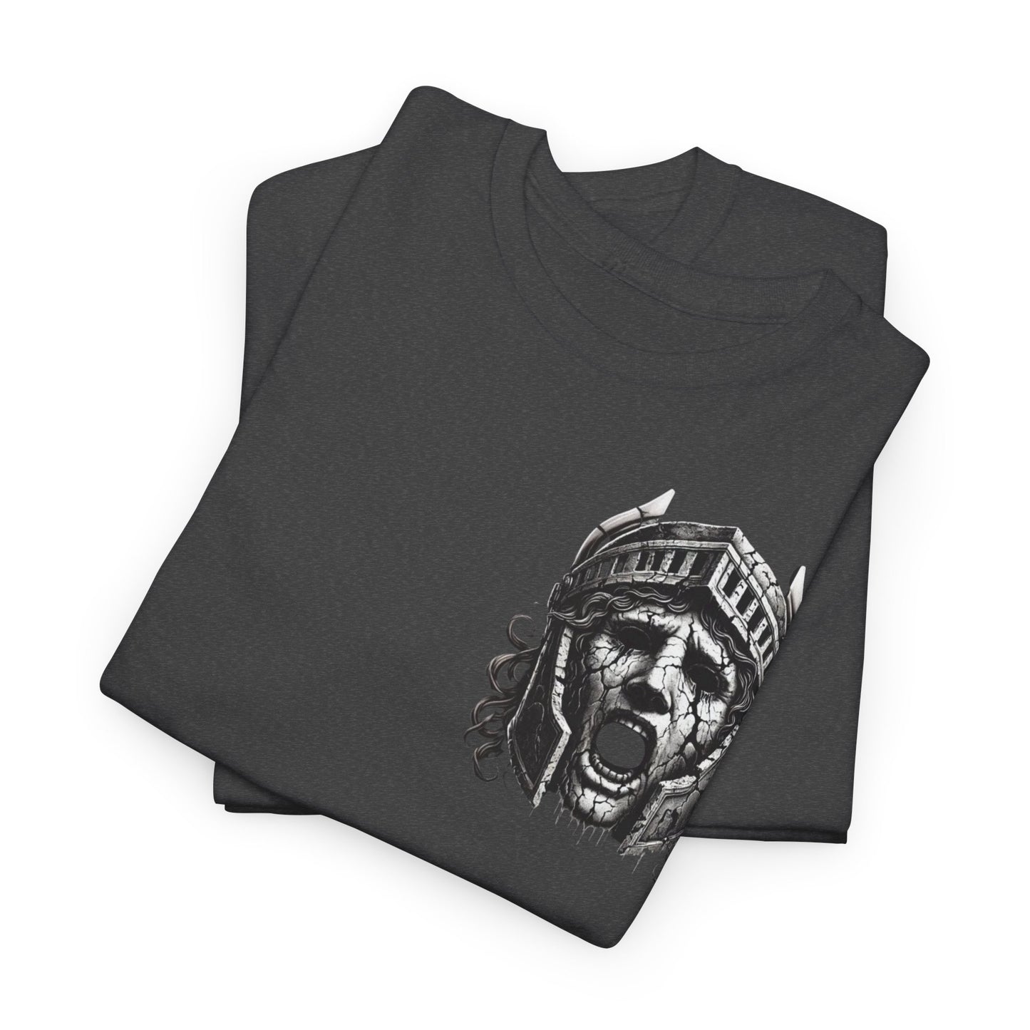 🌀 Camiseta Medusa & El Guerrero Maldito 🏛️