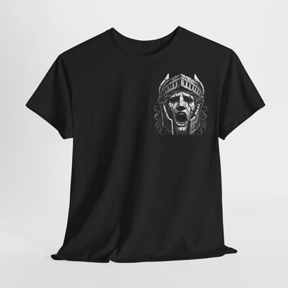 🌀 Camiseta Medusa & El Guerrero Maldito 🏛️