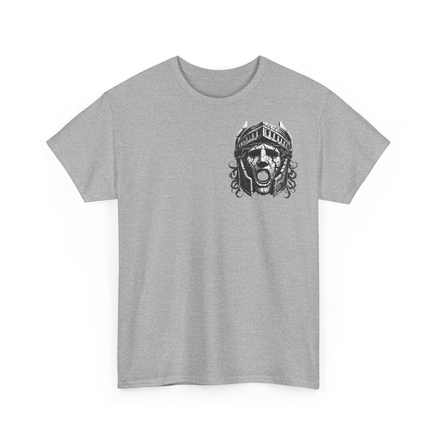 🌀 Camiseta Medusa & El Guerrero Maldito 🏛️