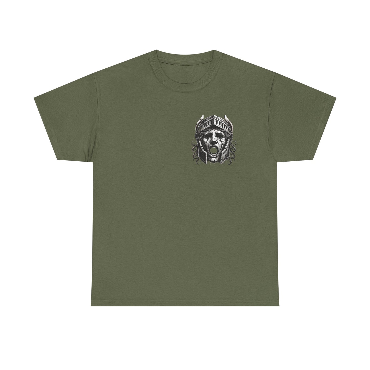 🌀 Camiseta Medusa & El Guerrero Maldito 🏛️