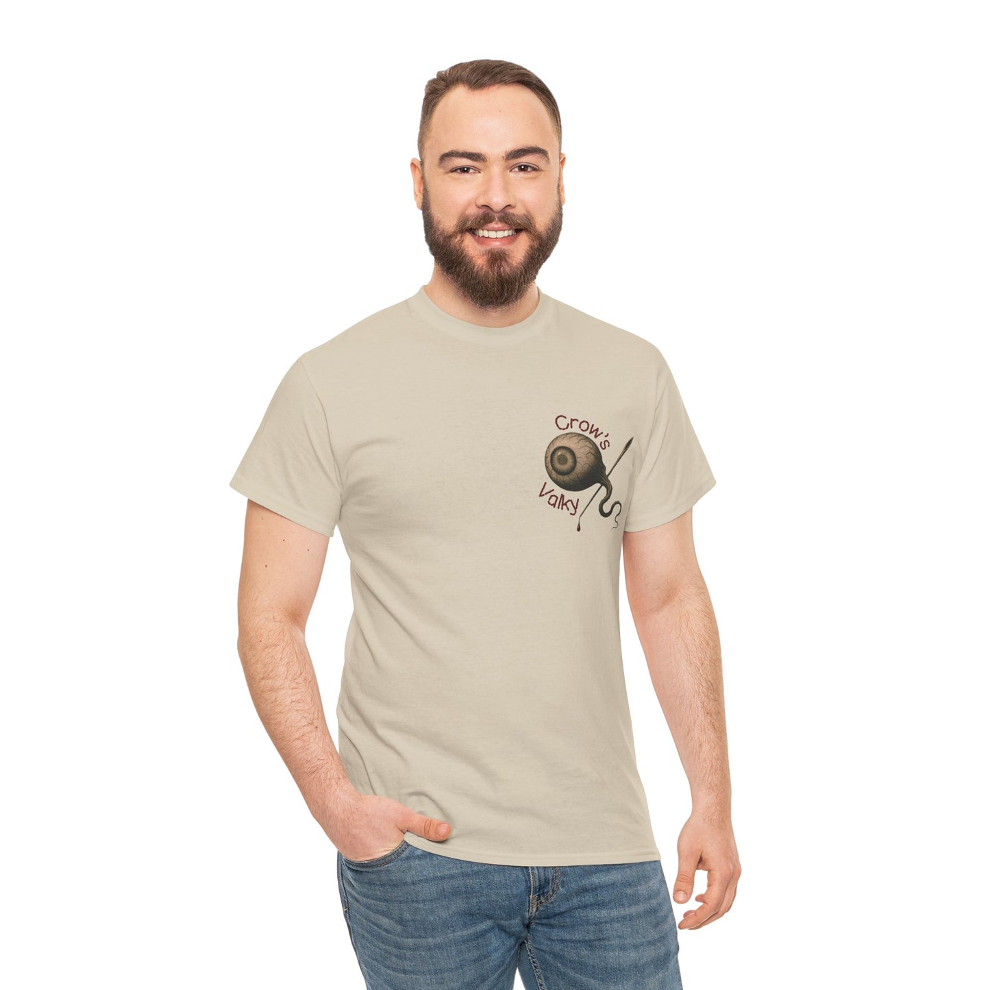 Camiseta hilos del Destino: La Mirada de las Nornas - Camiseta Crow's Valky