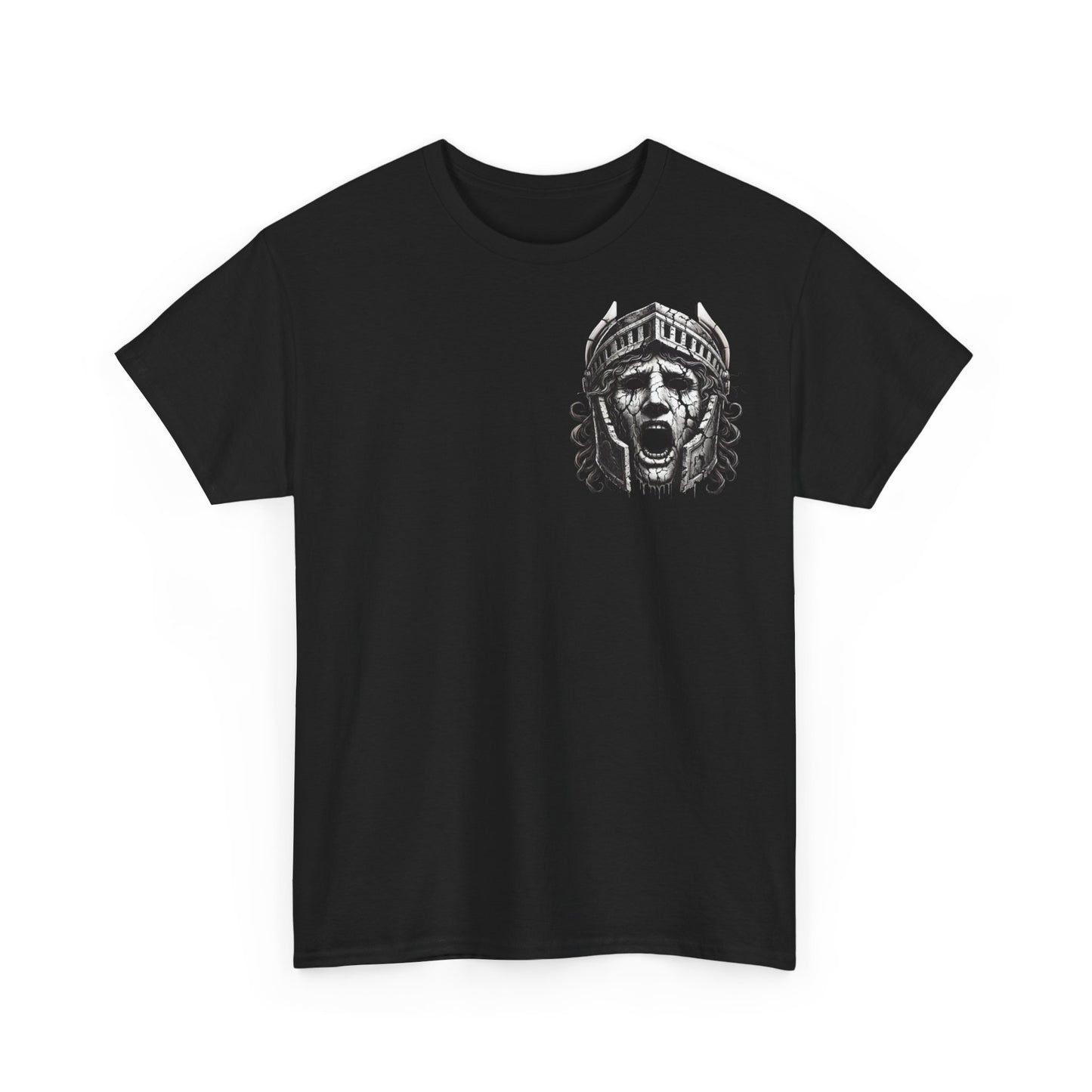 🌀 Camiseta Medusa & El Guerrero Maldito 🏛️