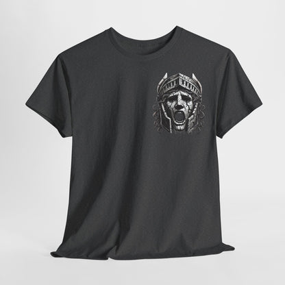 🌀 Camiseta Medusa & El Guerrero Maldito 🏛️