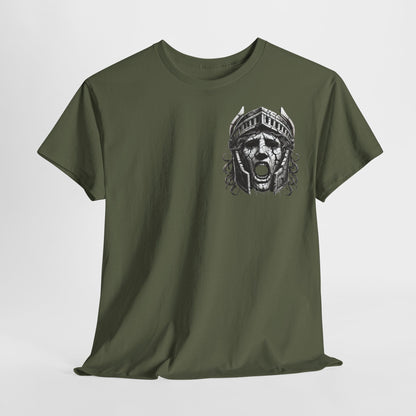 🌀 Camiseta Medusa & El Guerrero Maldito 🏛️