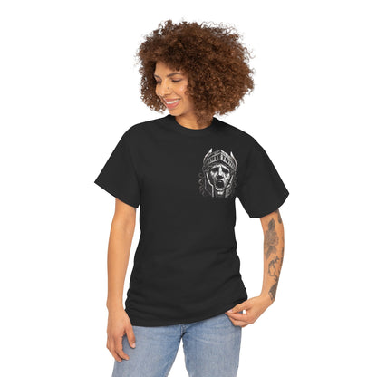 🌀 Camiseta Medusa & El Guerrero Maldito 🏛️