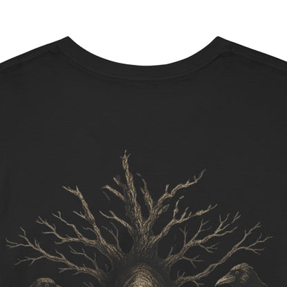 Camiseta hilos del Destino: La Mirada de las Nornas - Camiseta Crow's Valky