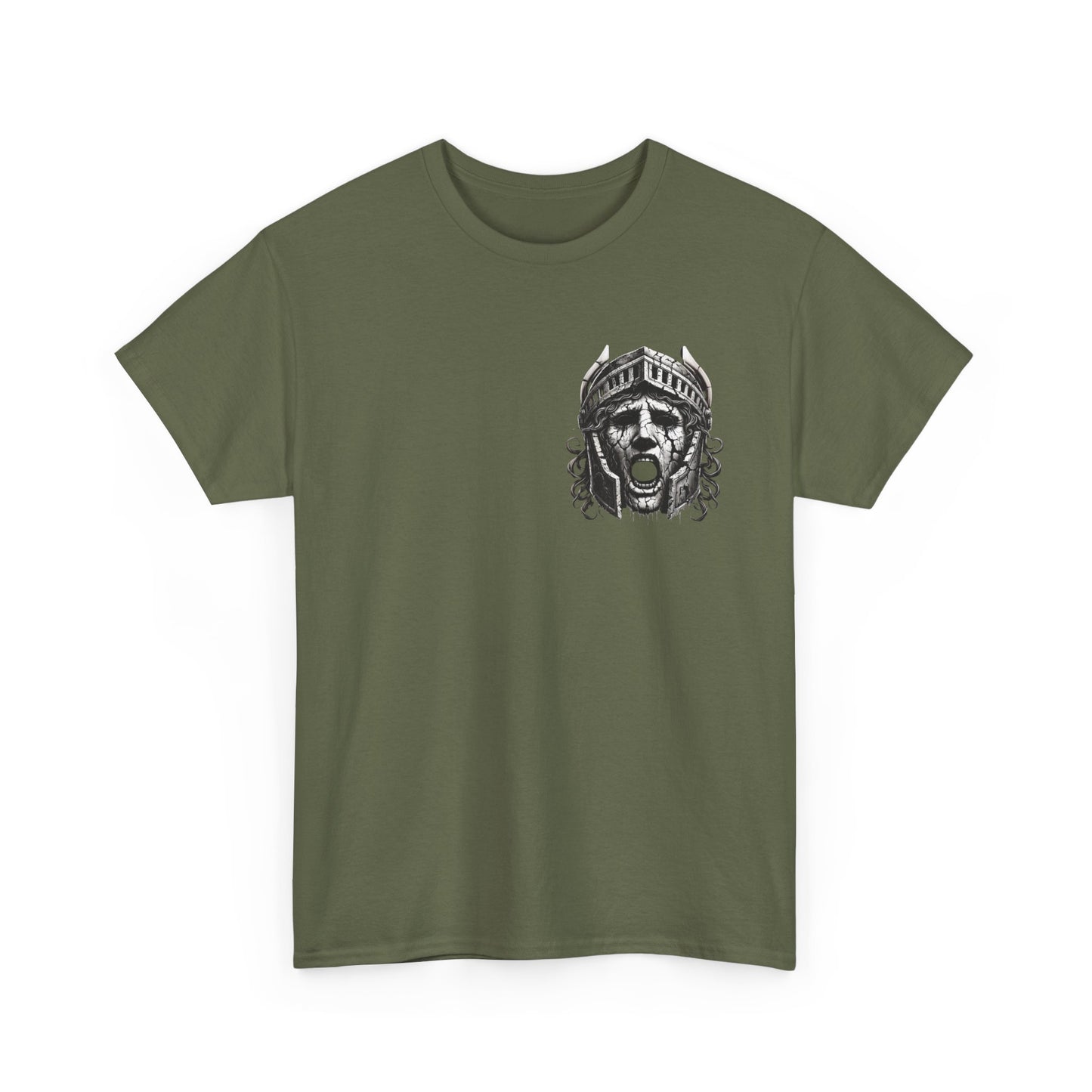 🌀 Camiseta Medusa & El Guerrero Maldito 🏛️