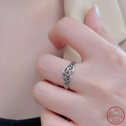 Anillo de Plata 925 – Diseño Estelar & Elegancia Mística